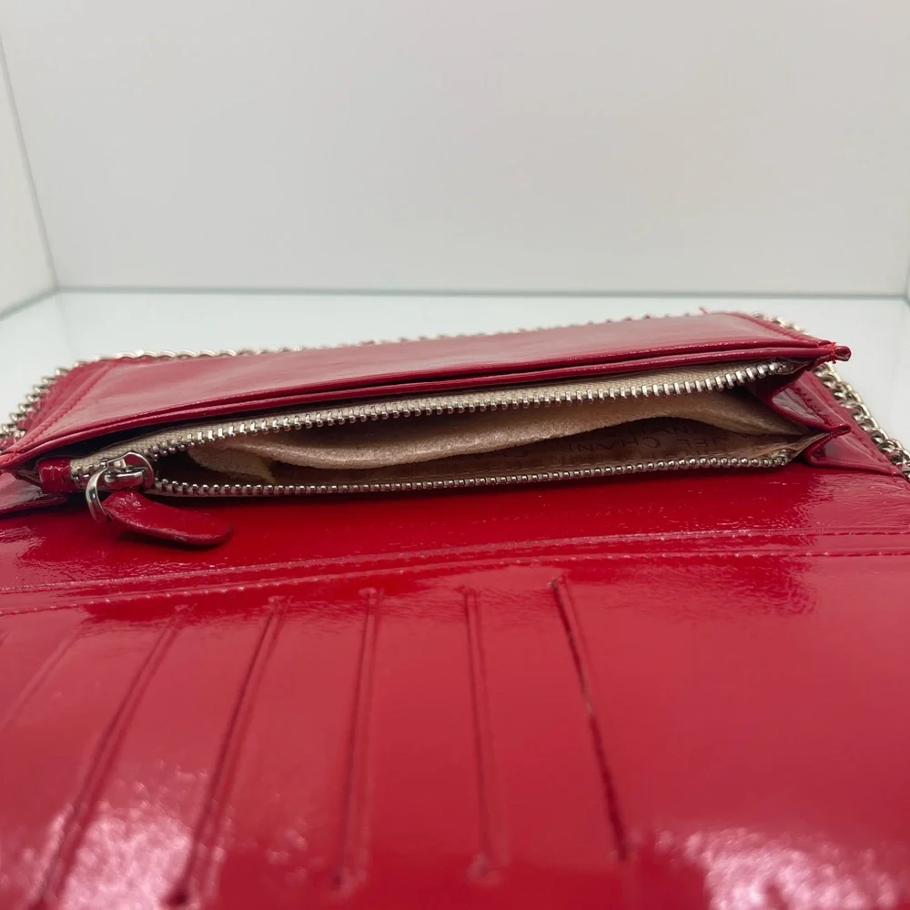Chanel Red Leather Women's Wallet - Picture 4 of 4